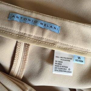 ANTONIO MELANI Pants - Blush cropped career pants stretch ANTONIO MELANI Pants - Blush cropped career pants stretch